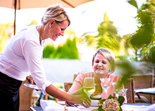 Restaurant im Hotel ma maison in Dömitz am Elberadweg